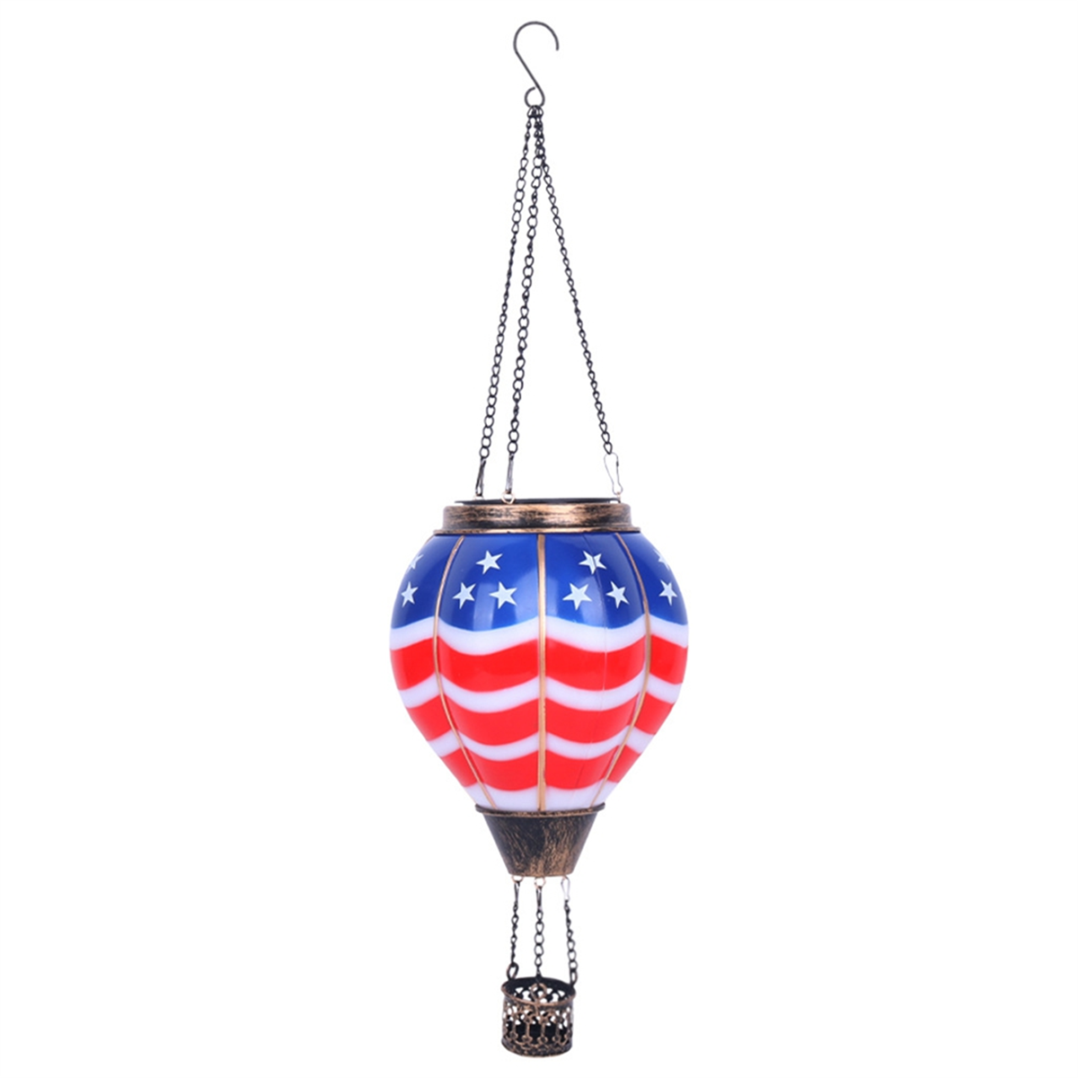 Solar Lantern Hanging - A71Z zonne-heteluchtballon - zonne-lantaarns buiten hangend
