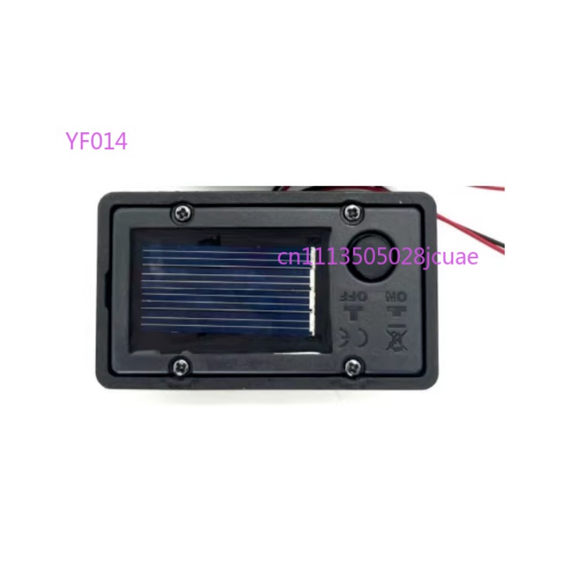 Solar Lantern Hanging - 4 stuks zonne-lantaarn batterijdoos vervangende bovenkant,