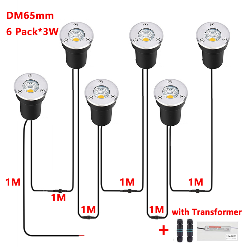 Ground Light Recessed - IP67 Waterdichte LED Inbouwlamp DC12V Laagspanning