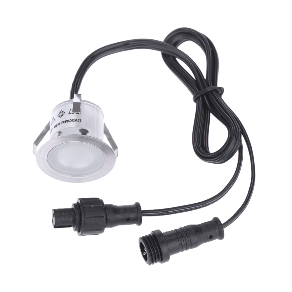 Ground Light Recessed - 10 STKS 32mm LED-dekverlichting 0,6 W