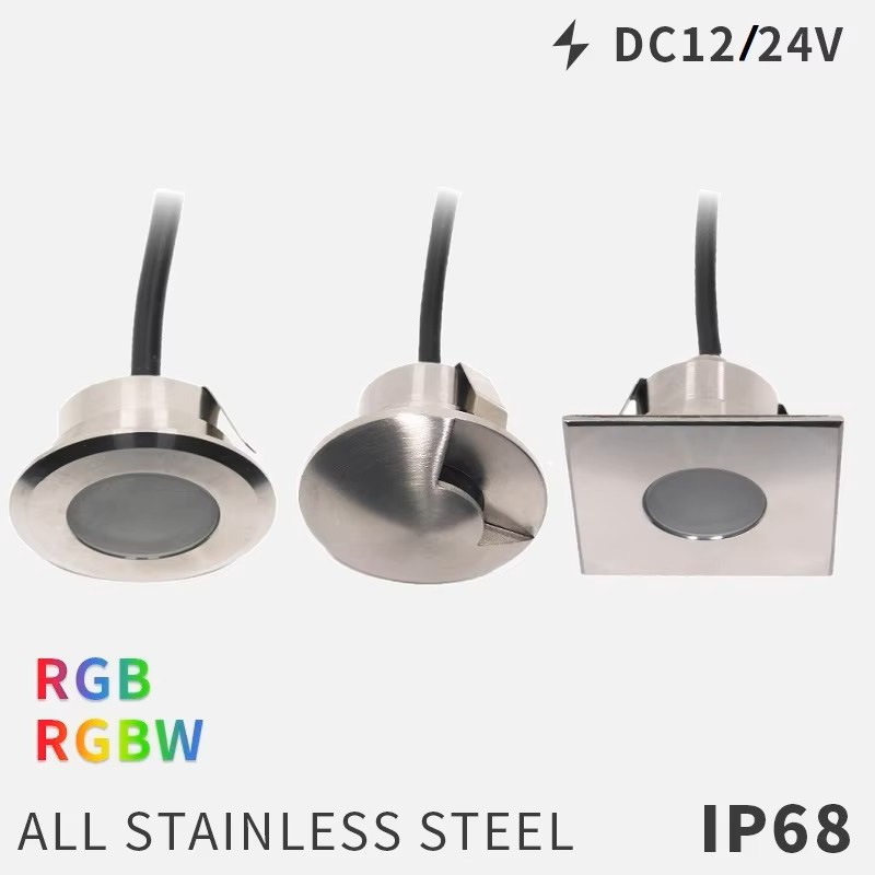 Ground Light Recessed - QITU LED Outdoor Tuinverlichting Waterdichte Grond