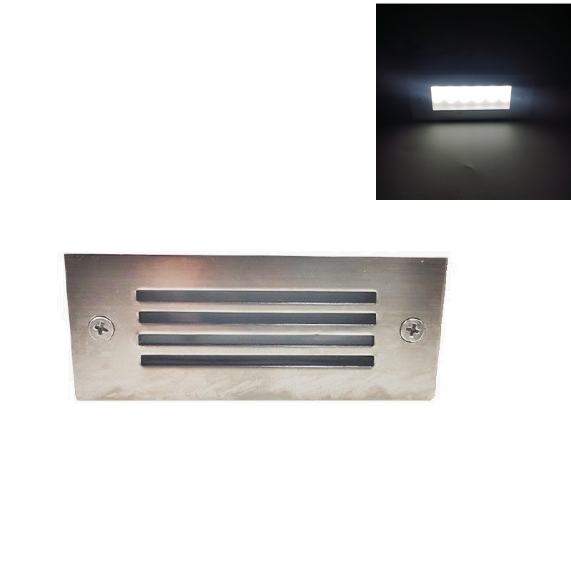 Ground Light Recessed - LED Deck Step Light 15Leds Ondergrondse