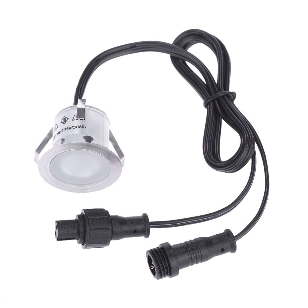 Ground Light Recessed - 10 STKS 32mm LED-dekverlichting 0,6 W