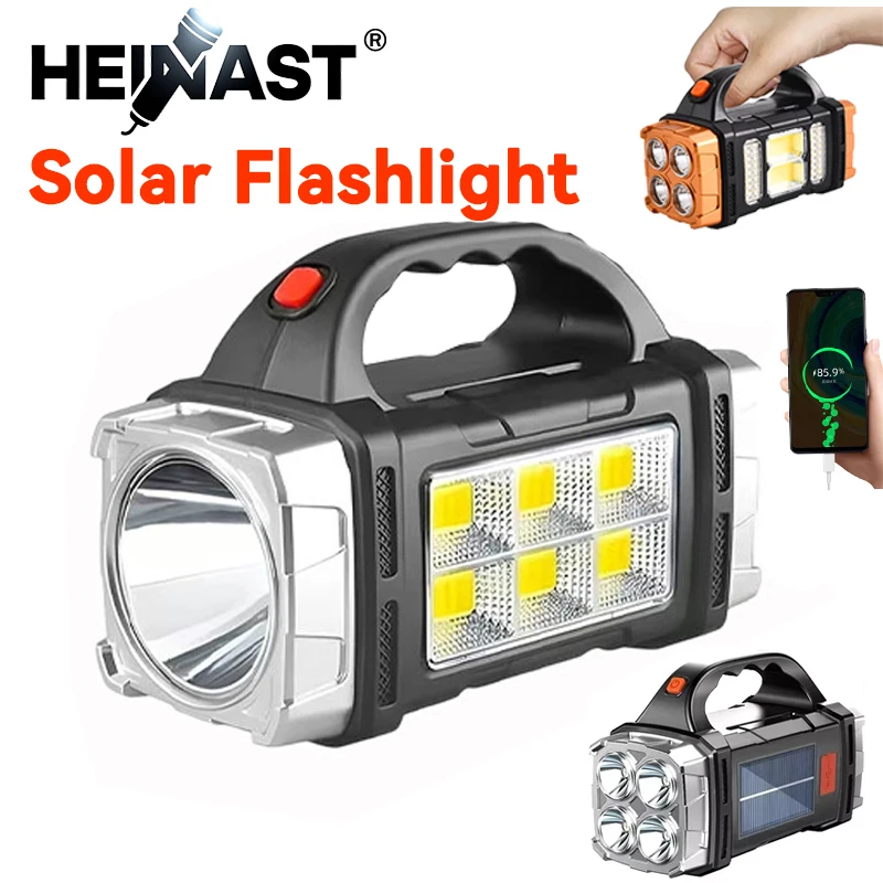 Led Flood Light - Krachtige handzaklamp USB oplaadbare zaklamp Super