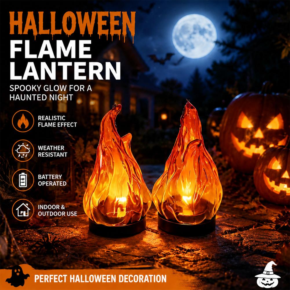Solar Lantern Hanging - Solar Flame hangende lantaarnlamp IP65 waterdicht