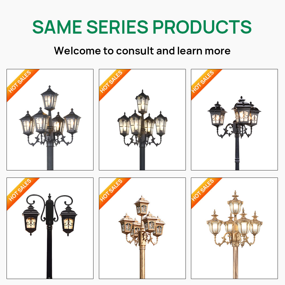 Pas buiten 5-kops klassieke tu - Outdoor Lighting Pole recensie en prijs