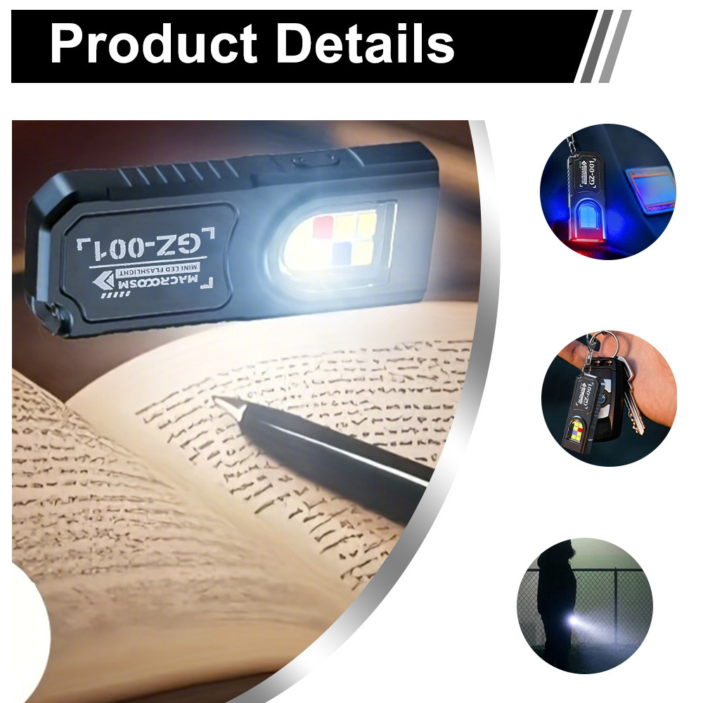 LED COB-zaklamp Type C Oplaadb - Led Flood Light recensie en prijs
