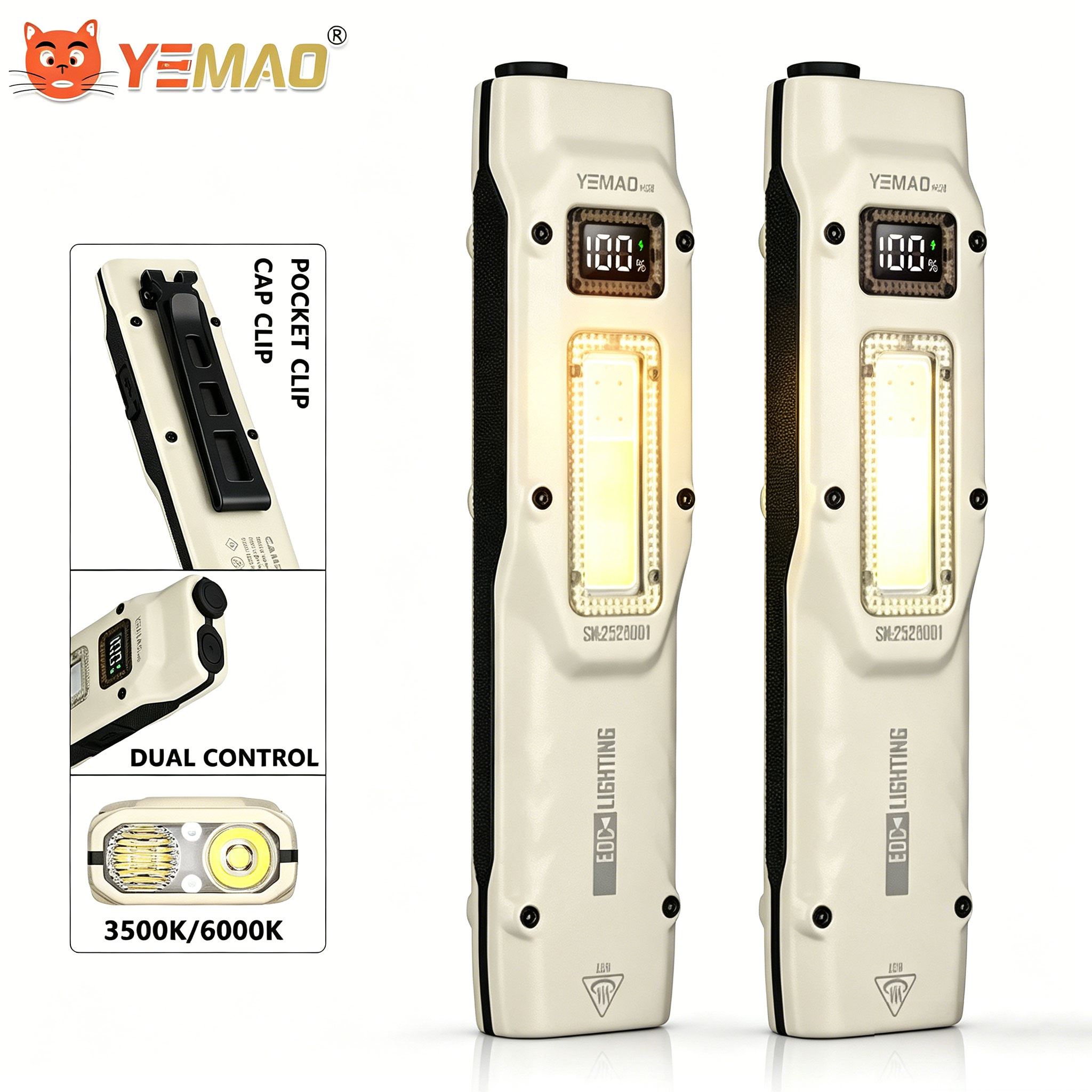 Draagbare 880LM YEMAO M28 Ultr - Outdoor Lighting House recensie en prijs