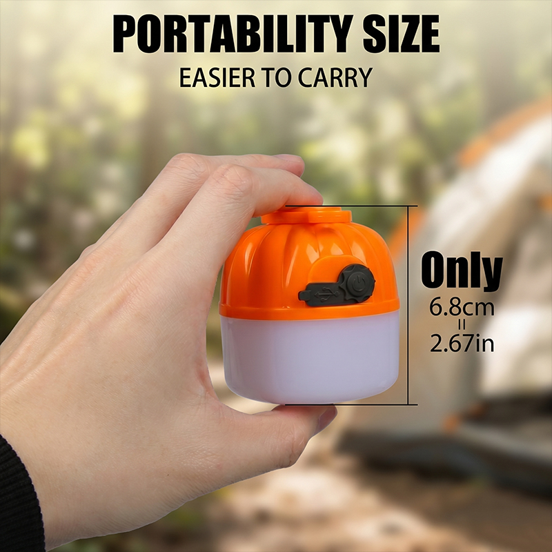Mini draagbare LED-pompoenlamp - Outdoor Lighting House recensie en prijs