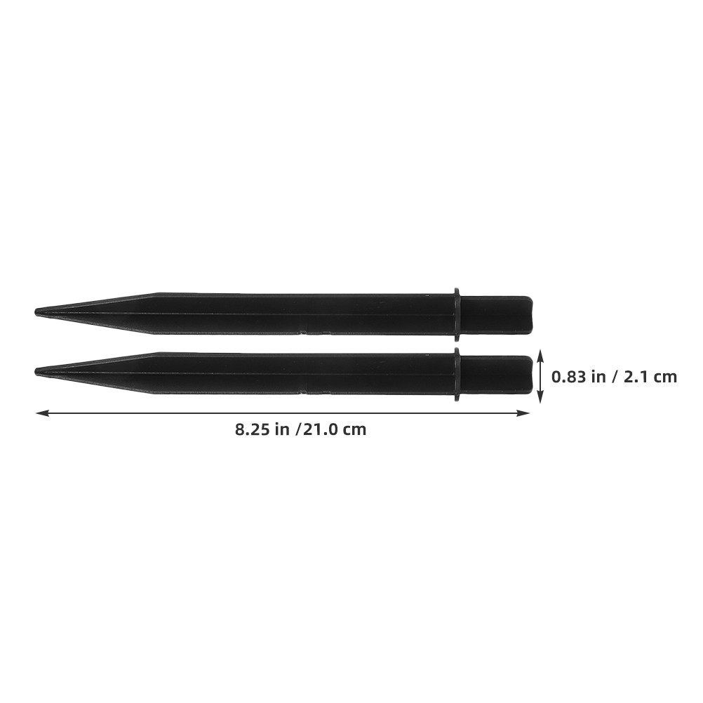 15 stuks zwarte grondpennen vo - Outdoor Lighting Black recensie en prijs