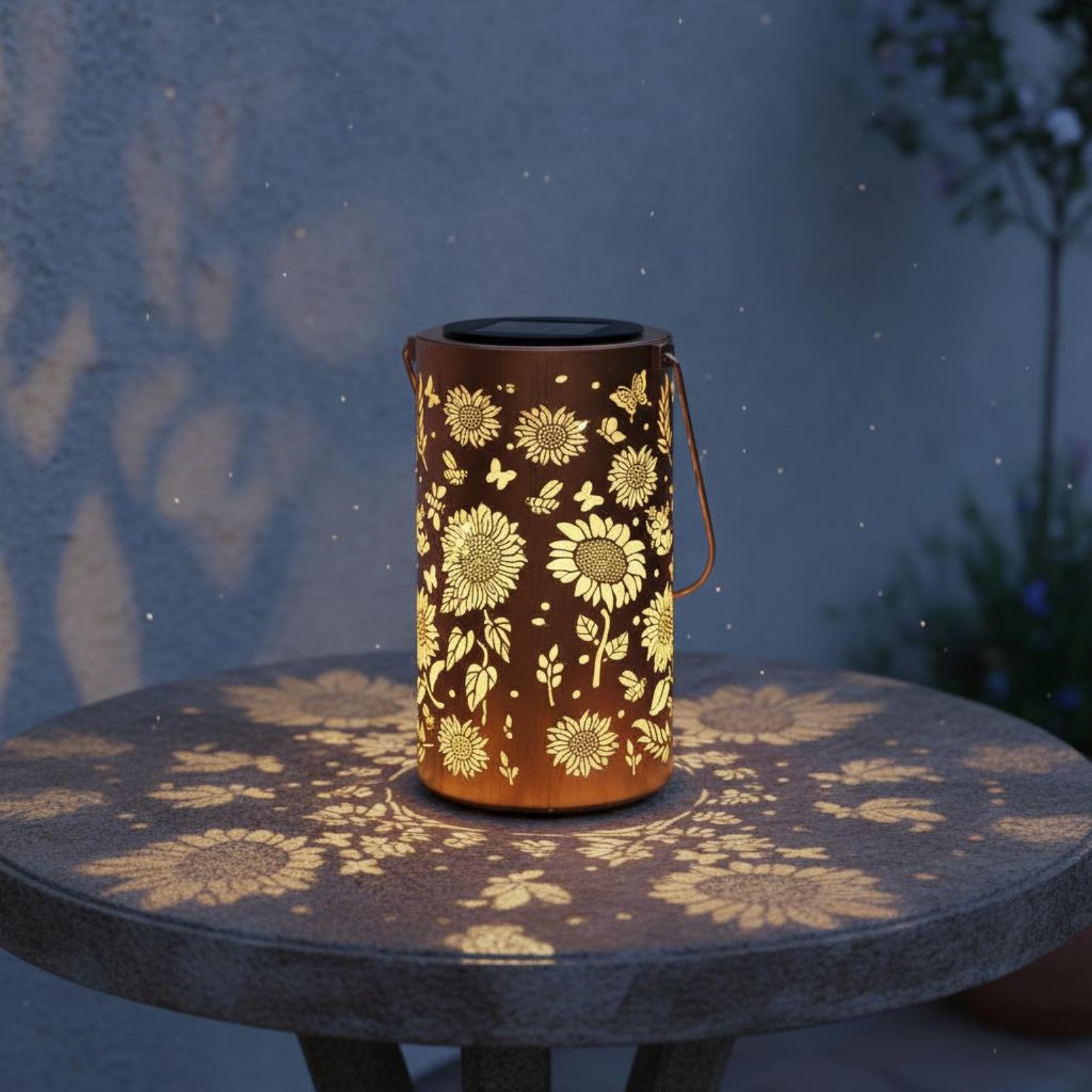 Kleurrijke Sunburst Solar Lant - Solar Lantern Hanging recensie en prijs