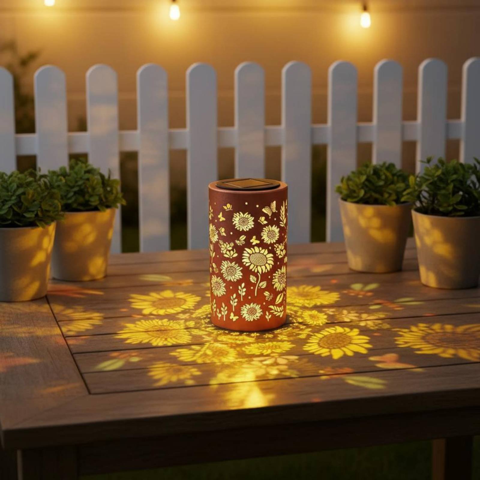 Kleurrijke Sunburst Solar Lant - Solar Lantern Hanging recensie en prijs