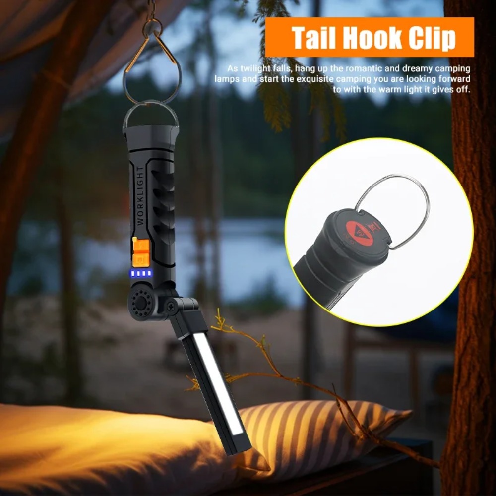 Draagbare COB LED-zaklamp USB  - Outdoor Lighting House recensie en prijs