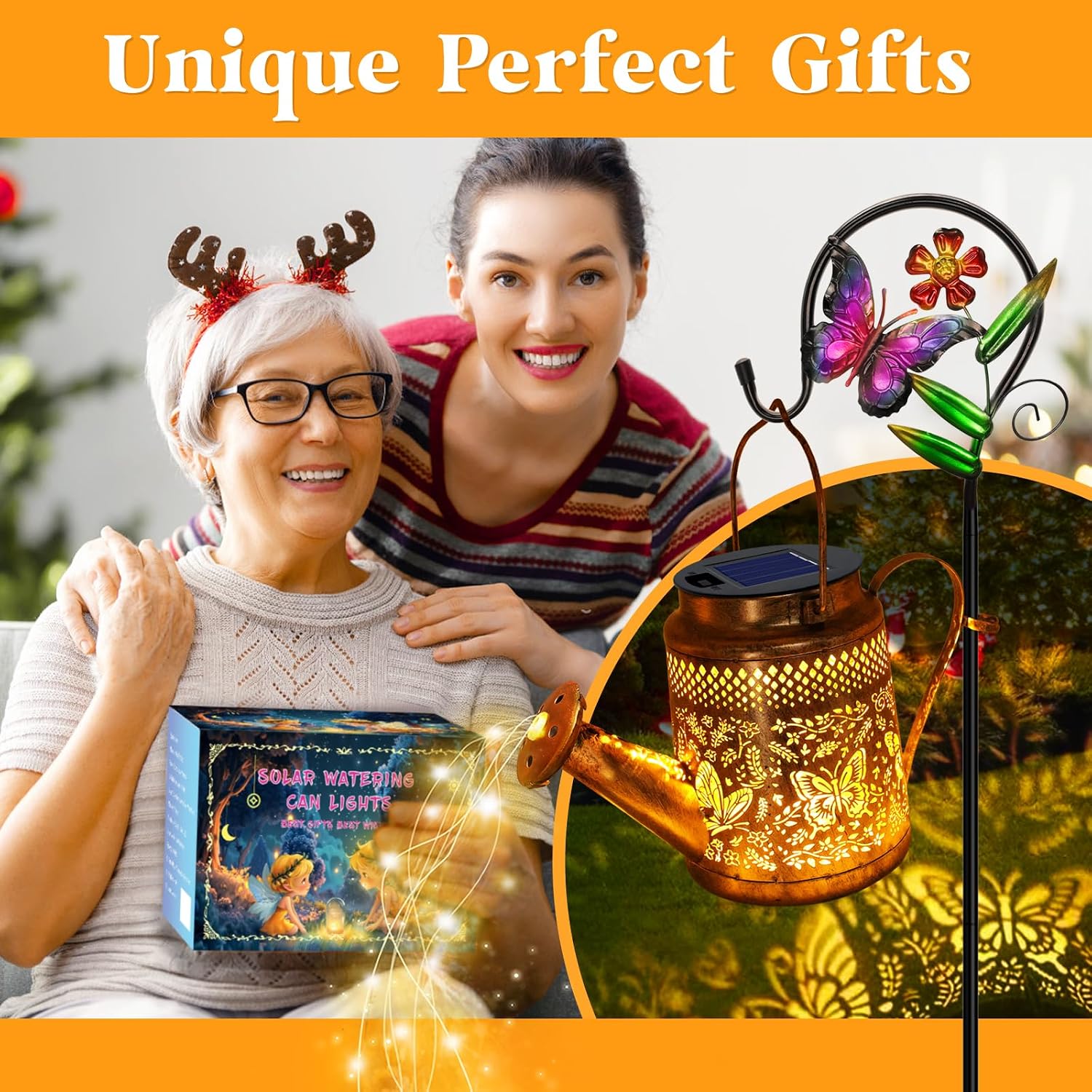 2-pack grote zonne-vlinder gie - Solar Lantern Hanging recensie en prijs