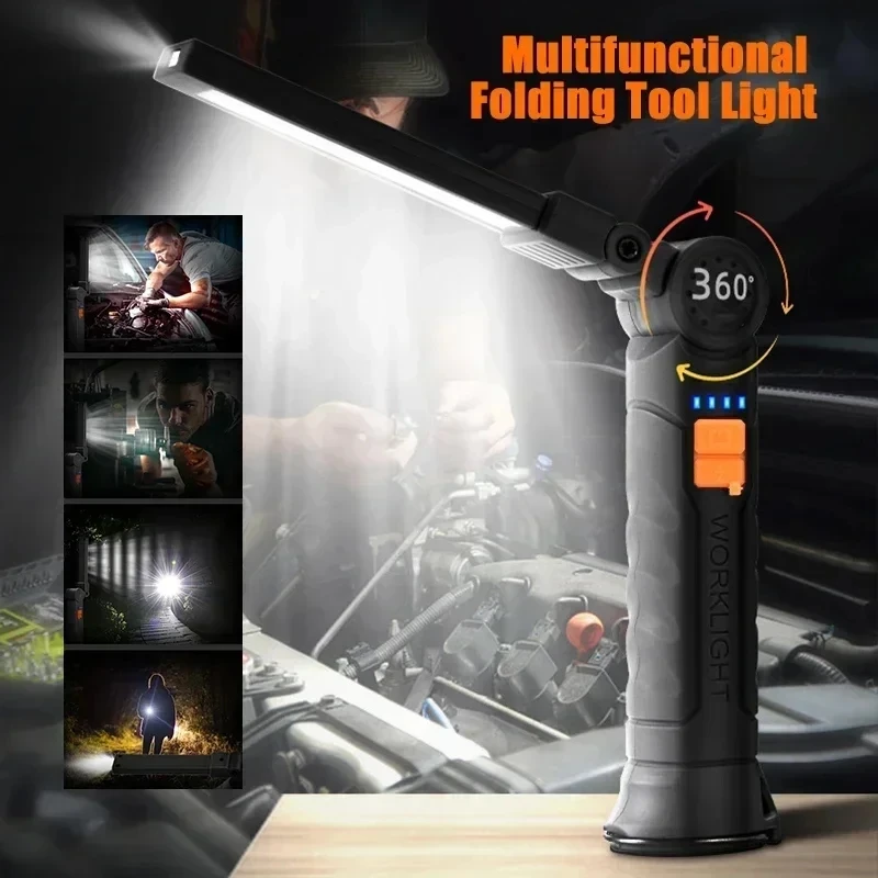 Draagbare COB LED-zaklamp USB  - Outdoor Lighting House recensie en prijs