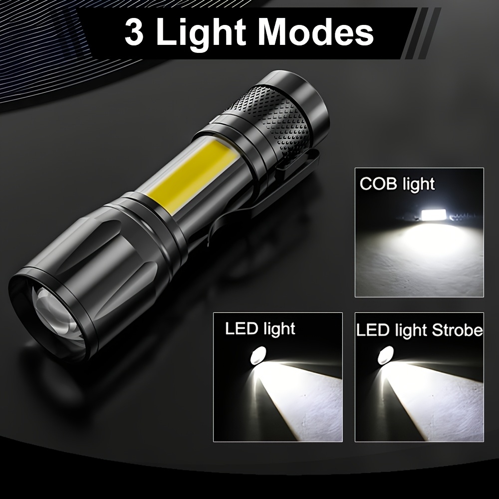 Mini LED-zaklamp COB+XPE Draag - Outdoor Lighting Black recensie en prijs