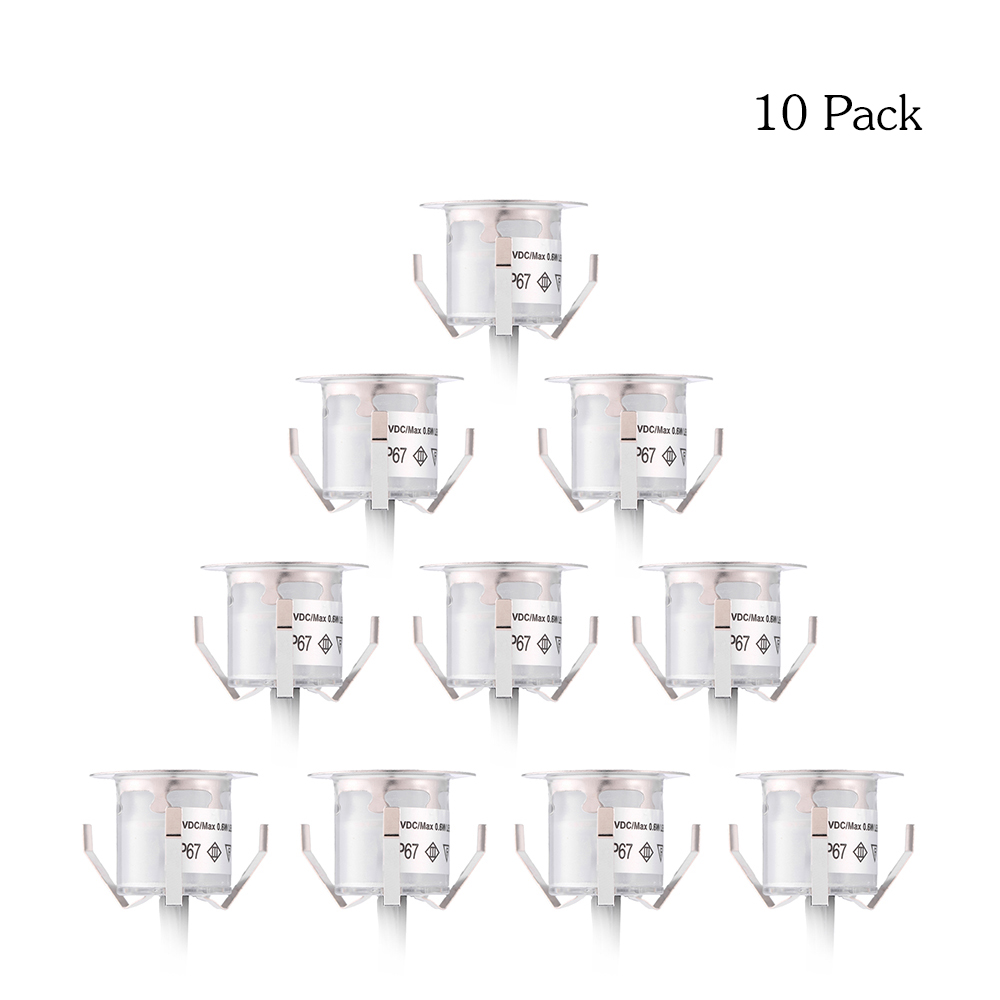 10 STKS 32mm LED-dekverlichtin - Ground Light Recessed recensie en prijs