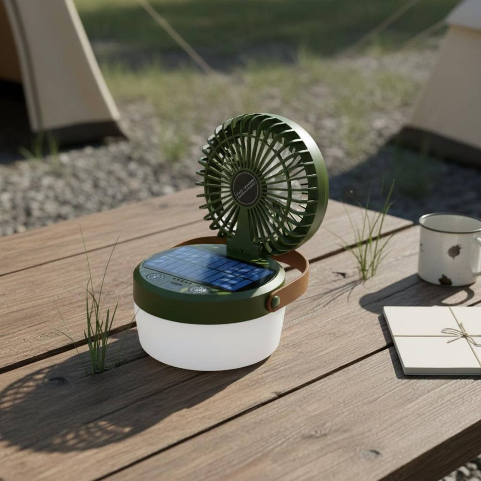 Zonne-campingventilatorlantaar - Solar Lantern Hanging recensie en prijs