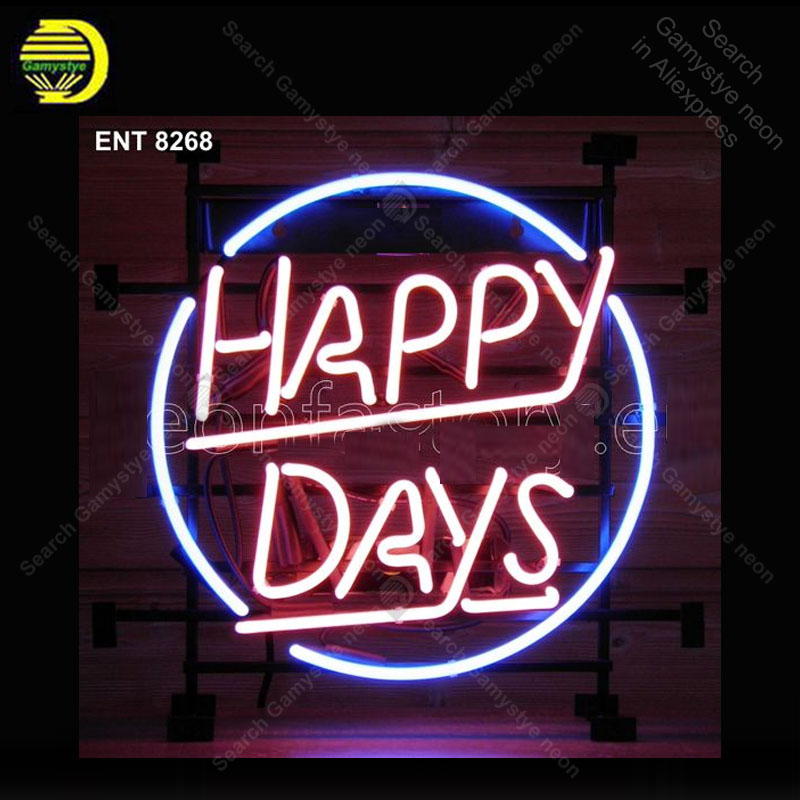Neonbord voor Happy Days Neonl - Outdoor Lighting Expressions recensie en prijs