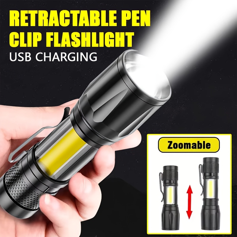 Mini LED-zaklamp COB-schijnwer - Outdoor Lighting Black recensie en prijs