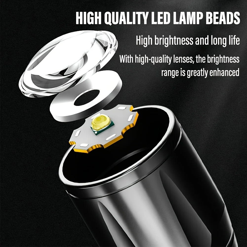 Mini LED-zaklamp COB-schijnwer - Outdoor Lighting Black recensie en prijs