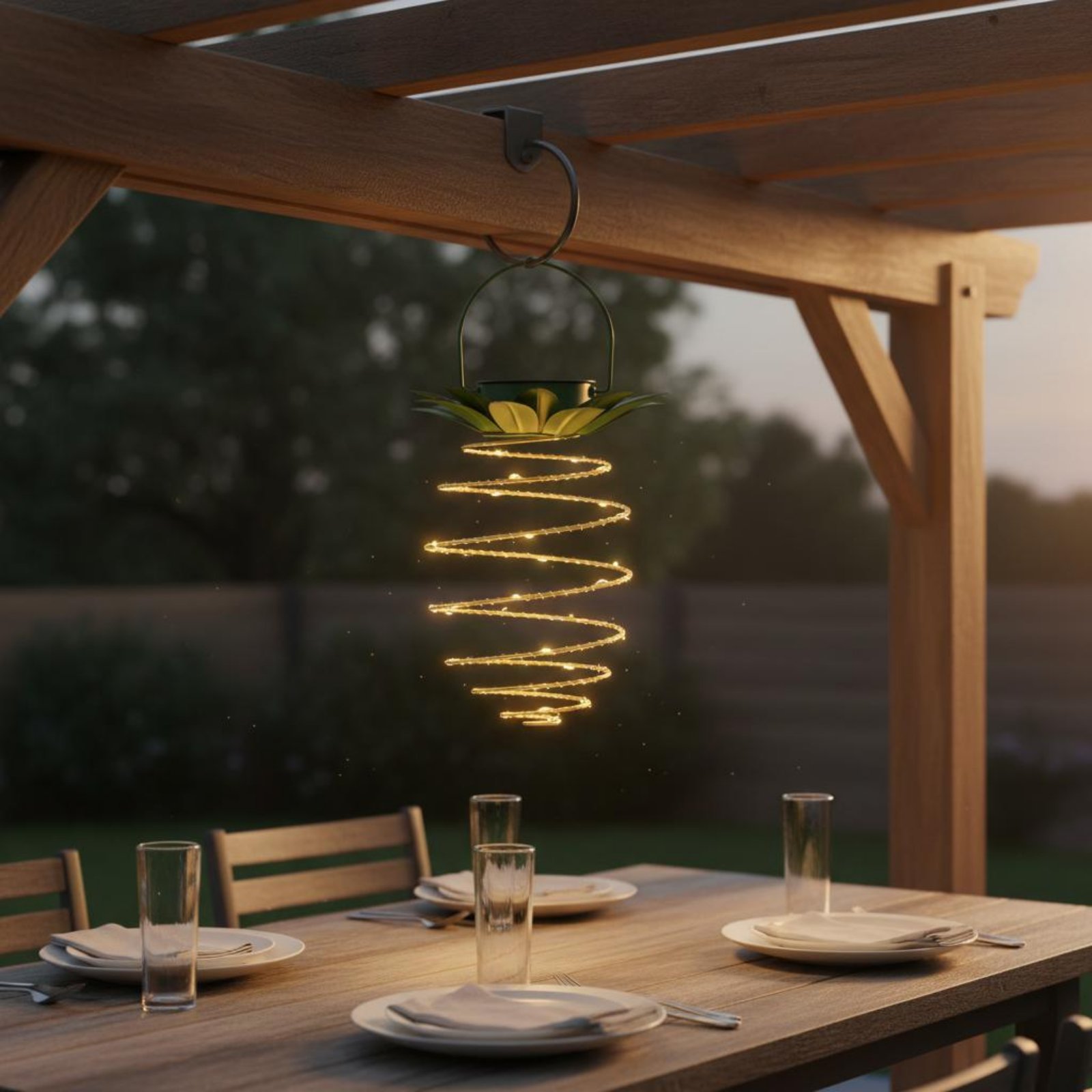 2 stuks zonne-ananaslamp water - Solar Lantern Hanging recensie en prijs
