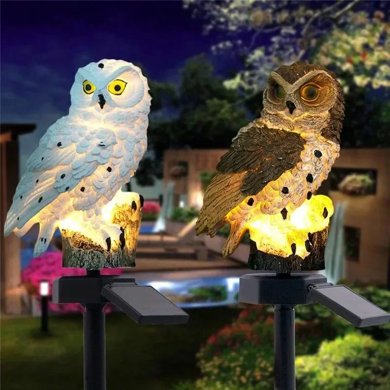Solar Owl Statue Garden Light  - Outdoor Lighting House recensie en prijs