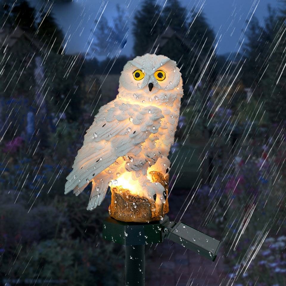 Solar Owl Statue Garden Light  - Outdoor Lighting House recensie en prijs