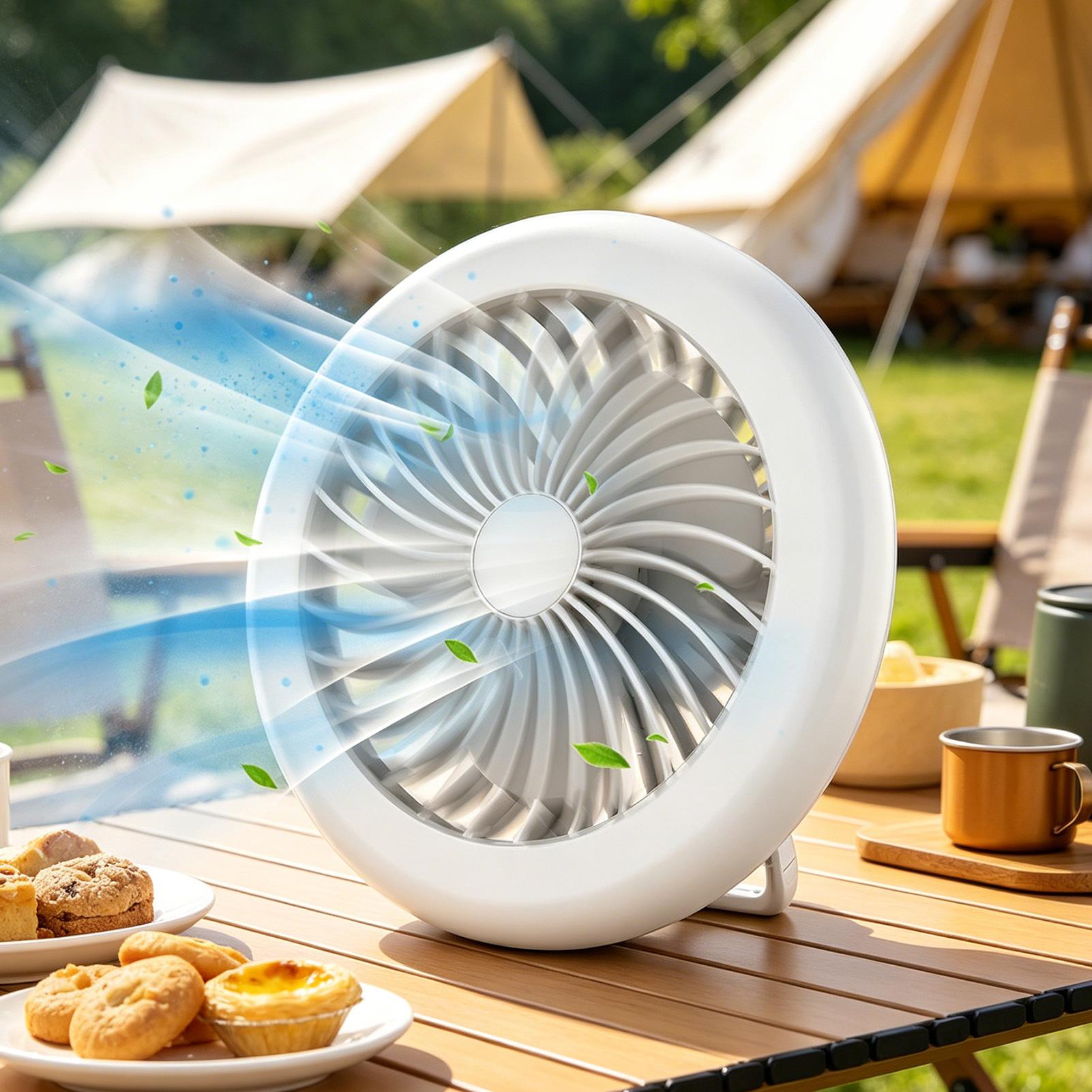 LED-campingventilator Oplaadba - Outdoor Lighting Garage recensie en prijs