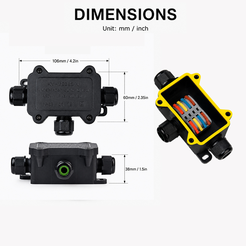 IP68 Waterdichte Junction Box  - Outdoor Lighting Pole recensie en prijs