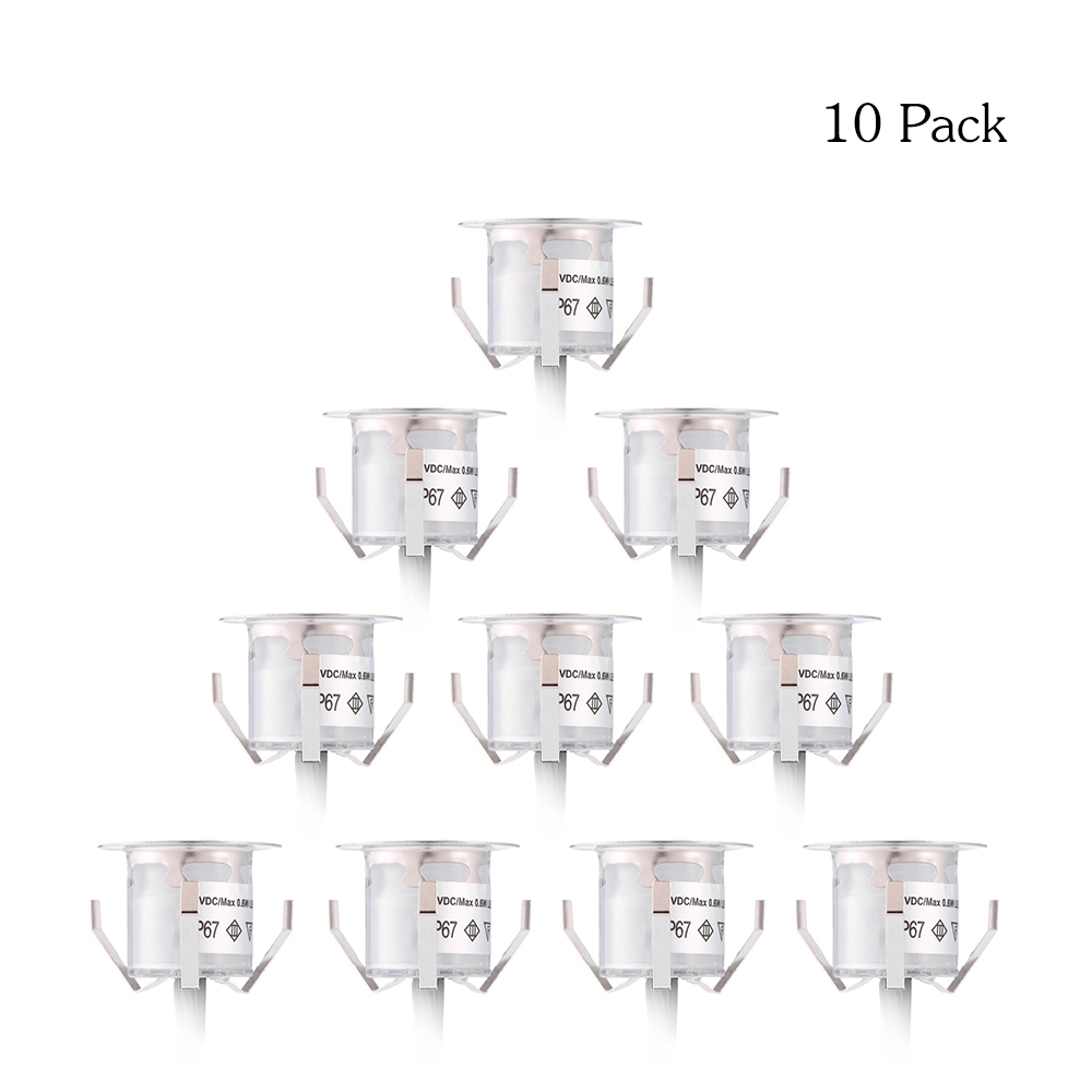 10 STKS 32mm LED-dekverlichtin - Ground Light Recessed recensie en prijs
