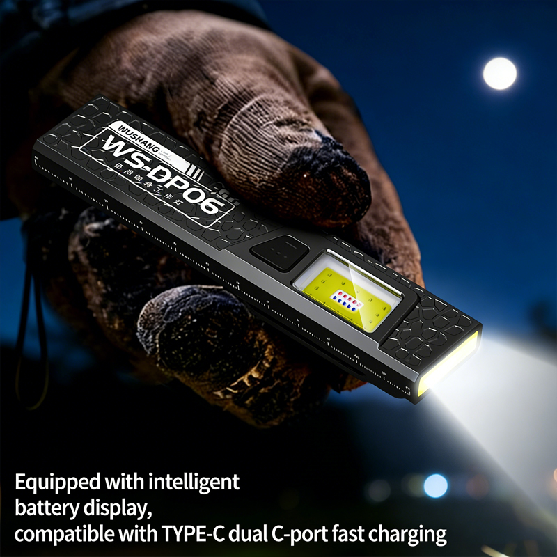 LED COB-zaklamp Type C Oplaadb - Led Flood Light recensie en prijs